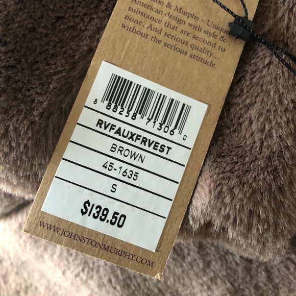 NWT 🍁 Reversible Faux-Fur Teddy Hooded Vest - Picture 5 of 5